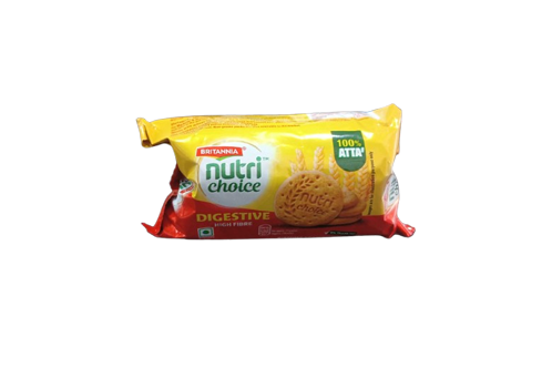 Britannia Nutri Choice, DIgestive High Fibre 100% atta 91.7g