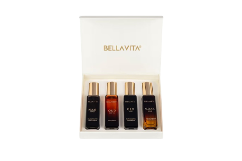 Bellavita Perfume Gift Set For Men | Alcohal Denat, Fragrance { PARFUM } Aqua, BHT.