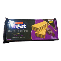Britannia Treat Rich Creme Choco Flavoured Wafers Buy1 Get1