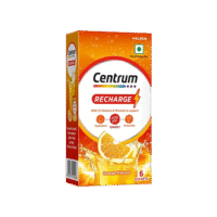 Centrum Recharge Orange Flavour Instant Energy Mix, 30 g (6 Sachets x 5 g each)