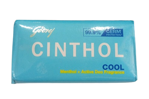 Cinthol Cool Menthol+Deo Fragrance Soap 100g