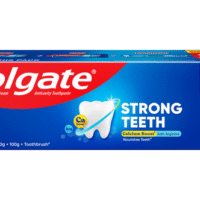 Colgate Strong Teeth Anticavity Toothpaste 200g+100g+Toothbrush