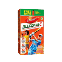Dabur Glucoplus-C Orange Instant Energy-Juicy Orange Flavour 125g