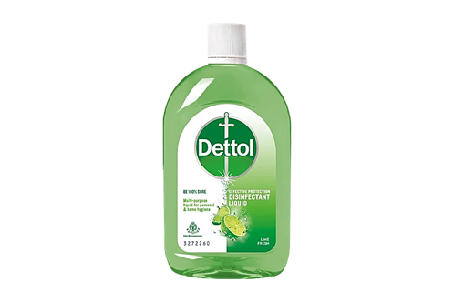 Dettol Effective Protection Disinfectant Liquid Lime Fresh 550ml