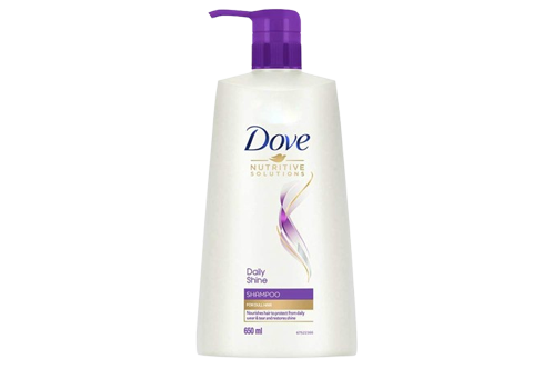Dove Daily Shine Nourishing Shampoo 650ml