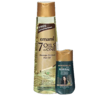 Emami 7 Oils in One + Kesh King