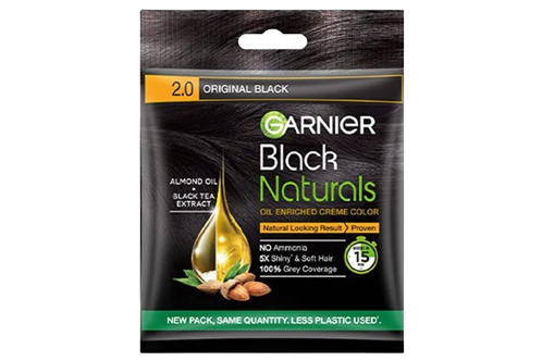 Garniger Black Naturals 1.0 Deep Black 20ml + 20g