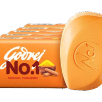 Godrej No.1 Sandal Turmeric Bathing Soap Bar (5 Unit x100gm=500g)
