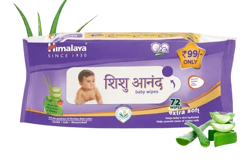 Himalaya Baby Wipes 72 Wipes