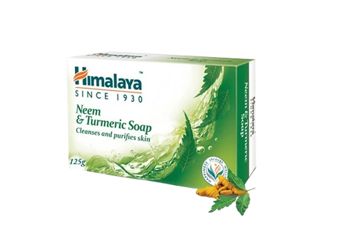 Himalaya Neem & Turmeric Soap | Protects and purifies skin 125g