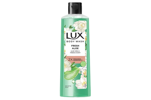 Lux Body Wash Fresh Aloe Aloe Vera & Freesia Scent 245ml