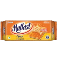 Malkist Cheese Flavoured Crunchy Layered Cracker Biscuits 144g