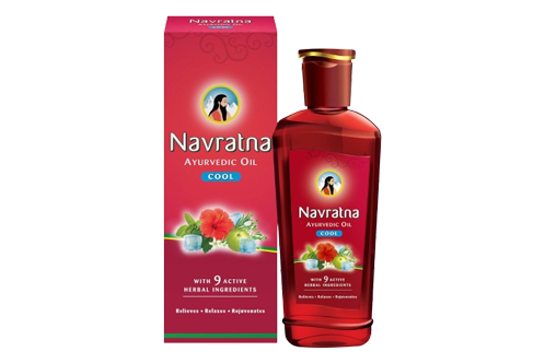 NAVRATNA COOL AYU OIL 90ML