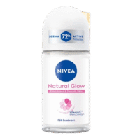 NiveaNatural Glow Deodorant Roll On 25ml
