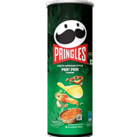 Pringles South African Style Peri Peri Potato Crisps Chips (102g)