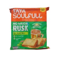 Tata Rusk Elaichi | No Maida, no Trans Fat, Crunchy Bite 183g