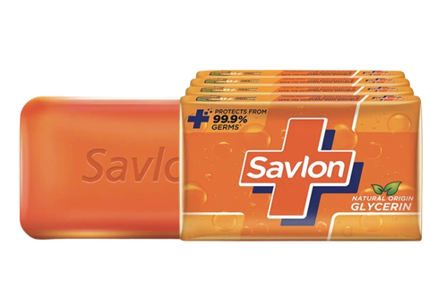 Savlon Glycerin Soap (Buy 3 Get 1) 75x3+75g=300g