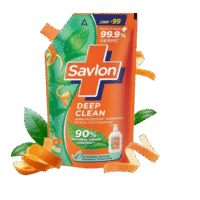 Savlone Deep Clean 625ml | Germ Protection* Handwash Protects From Supbugs, Protects From+'' 99.9% Germs  Natural Origin Ingredients# 90%