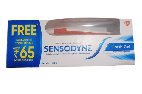 Sensodyne Fresh Gel150g+Toothbrush