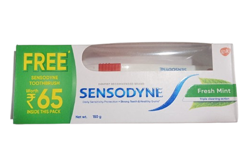 Sensodyne Fresh Mint 150g+Toothbrush