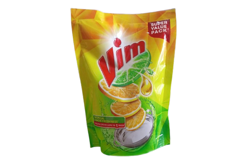 Vim Dishwash Liquid Gel Lemon Super Value Pack 500ml