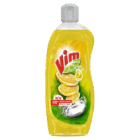 Vim Dishwash Liquid Gel Lemon, With Lemon Fragrance, Leaves No Residue, Grease Cleaner For All Utensils, 500 ml Bottle