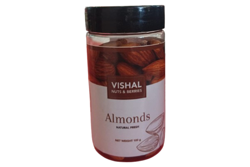 Vishal Almonds (Natural Fresh) 100g Jar