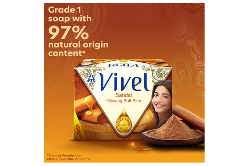 Vivel Pure Sandal Oil Soap 49g