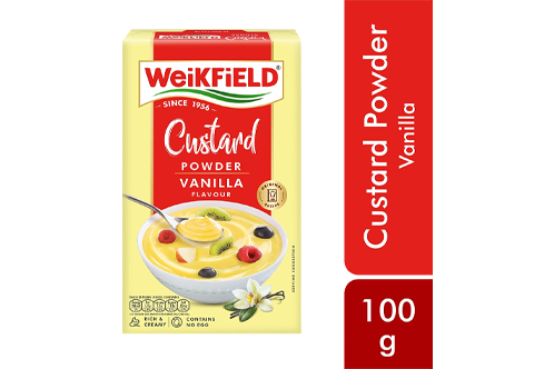WeikFiELD Custard Powder Vanilla Flavoured 100g