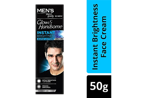 Men's Glow & Handsome Instant Brightness Rapid Action Cream 25g