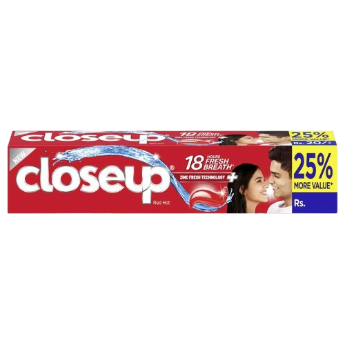 Closeup Red Hot ZINC FRESH 40g