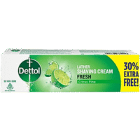 Dettol Lather Shaving Cream Fresh Citrus Pine
